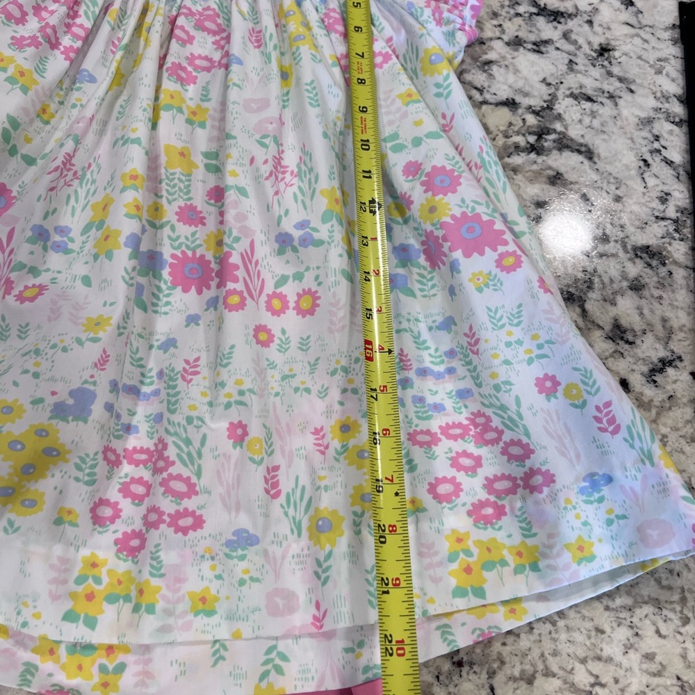 The Beaufort Bonnet Company Pink Floral Dress size 5 no stains worn once - Picture 4 of 6